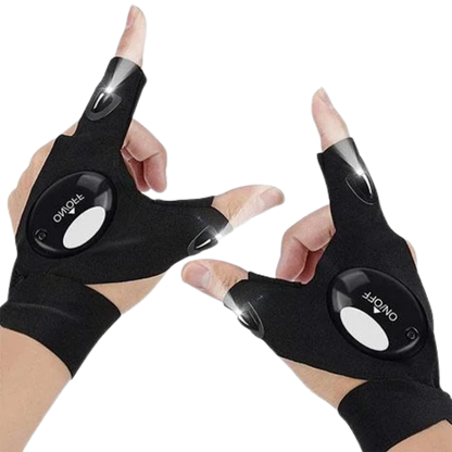 Paire de gants à LED avec lumières étanches