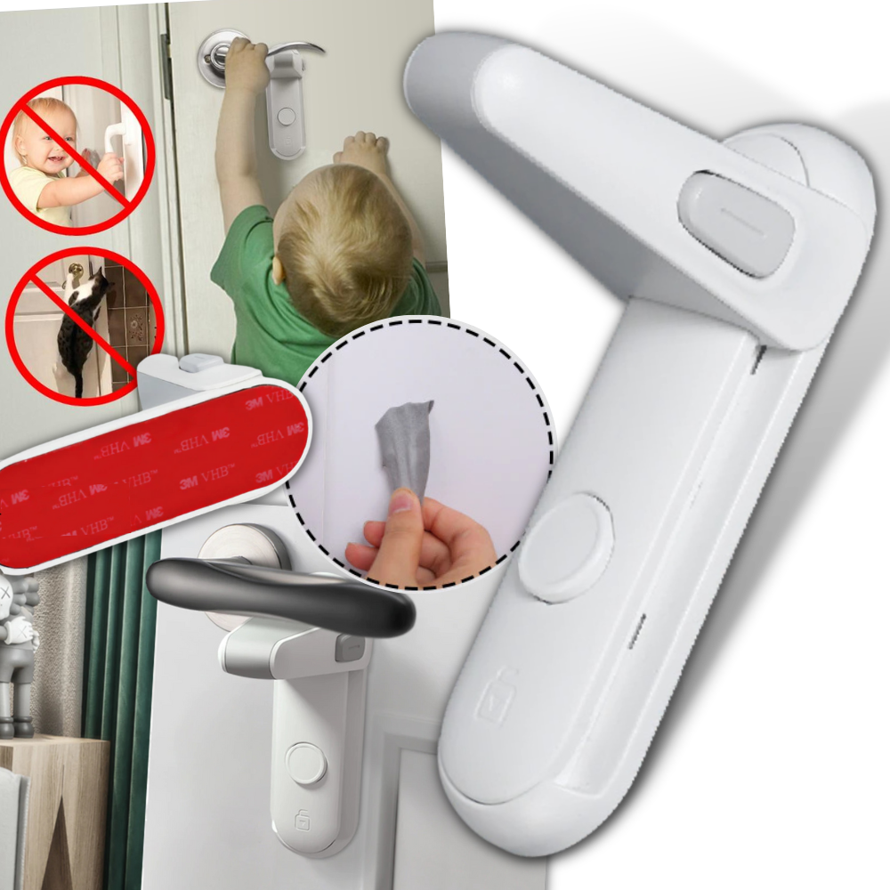 Serrure pour poignée de porte