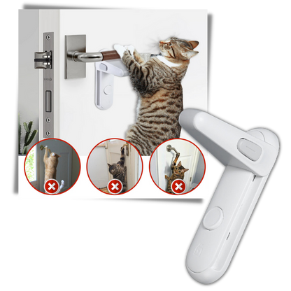 Serrure pour poignée de porte