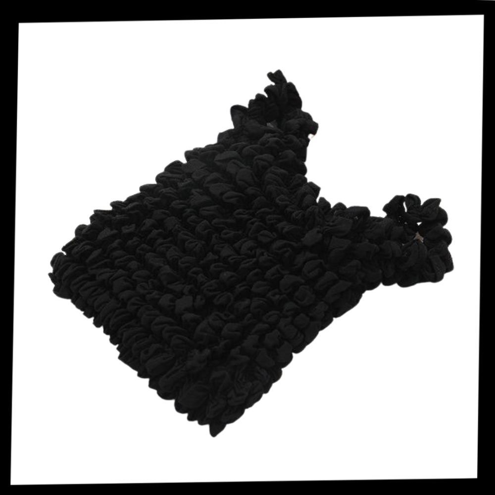 Sac à provisions plissé extensible