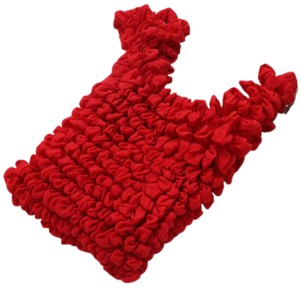 Sac à provisions plissé extensible