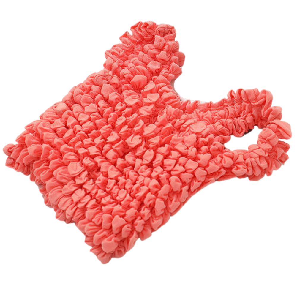 Sac à provisions plissé extensible