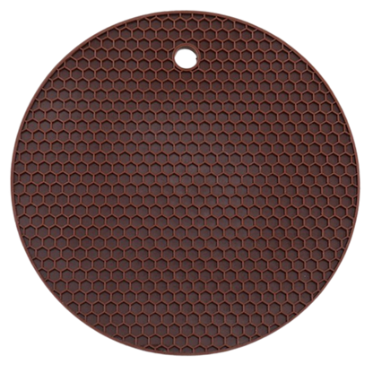 Sous-verre porte-pot en silicone