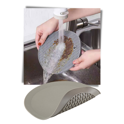 Sous-verre porte-pot en silicone