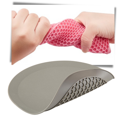 Sous-verre porte-pot en silicone