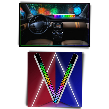 Lumière d'ambiance musicale à LED