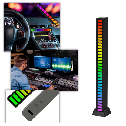 Lumière d'ambiance musicale à LED