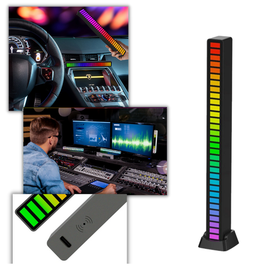 Lumière d'ambiance musicale à LED