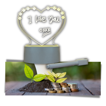 Tableau d'affichage LED avec stylo