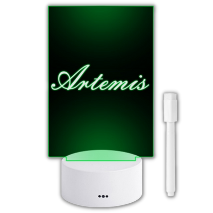 Tableau d'affichage LED avec stylo