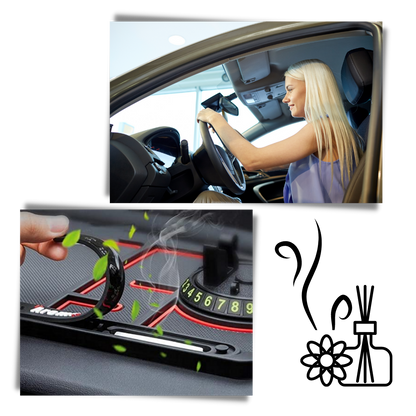 Tapis antidérapant et support de téléphone pour voiture