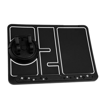 Tapis antidérapant et support de téléphone pour voiture