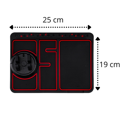 Tapis antidérapant et support de téléphone pour voiture