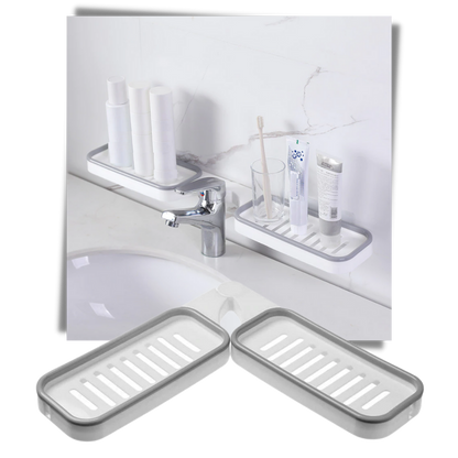 Support de rangement mural pour salle de bains