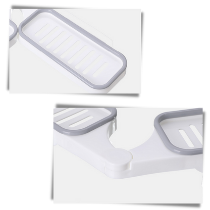 Support de rangement mural pour salle de bains