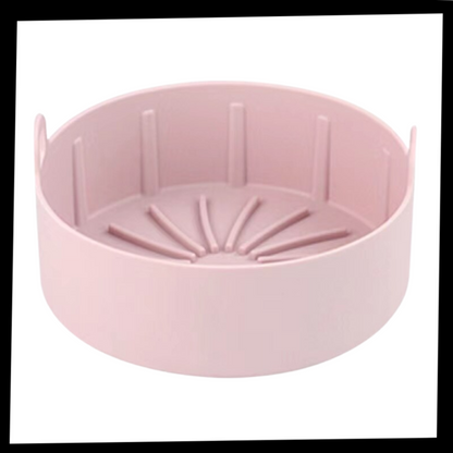 Poêle en silicone réutilisable pour friteuse à air