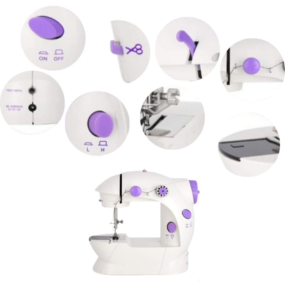 Machine à coudre électrique portable