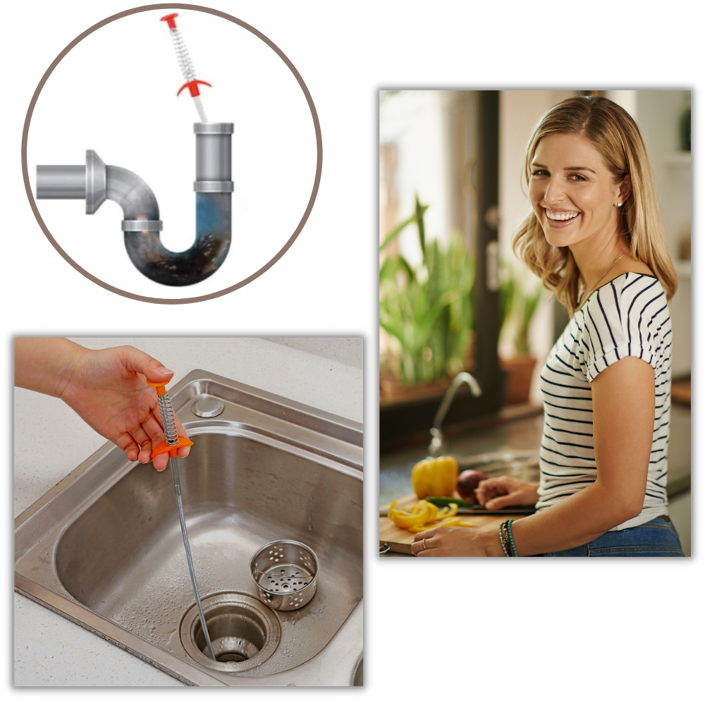 Pince de nettoyage d'évier