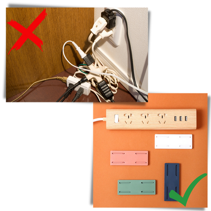 Support pour prise de courant