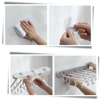 Organiseur de vêtements mural