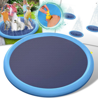 Piscine à jets d'eau pour animaux de compagnie et enfants