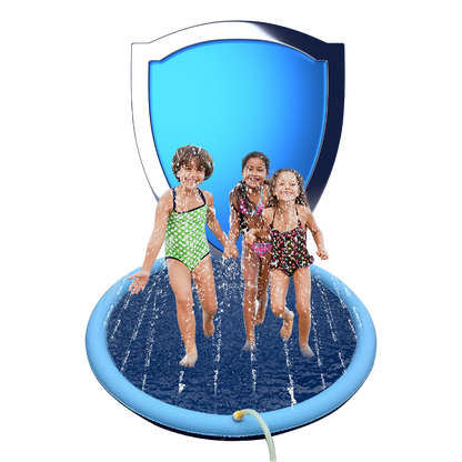 Piscine à jets d'eau pour animaux de compagnie et enfants