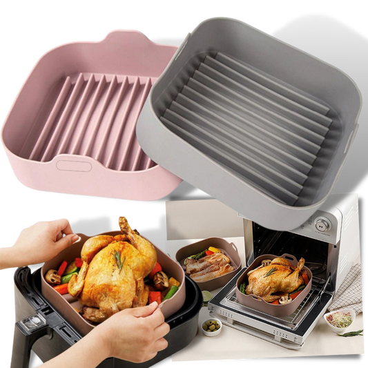 Poêle carré en silicone écologique