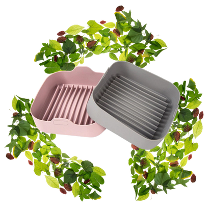 Poêle carré en silicone écologique