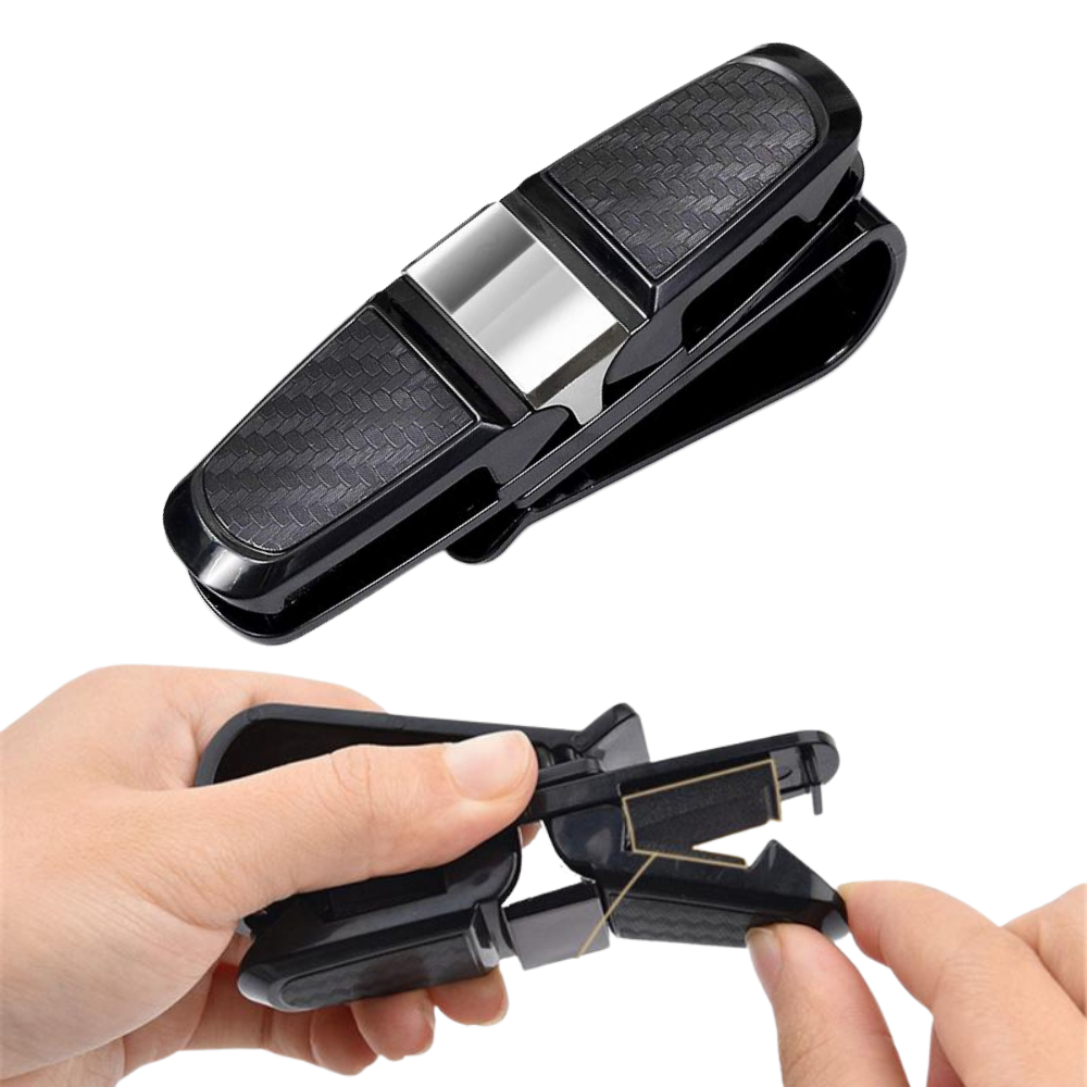 Porte-lunettes de soleil pour pare-soleil de voiture