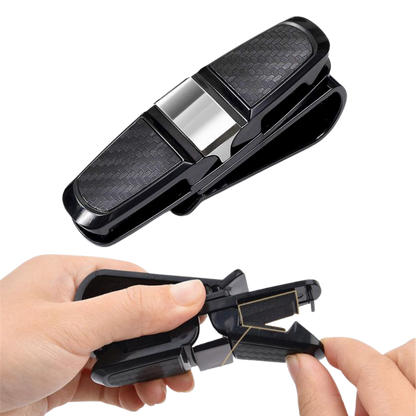 Porte-lunettes de soleil pour pare-soleil de voiture