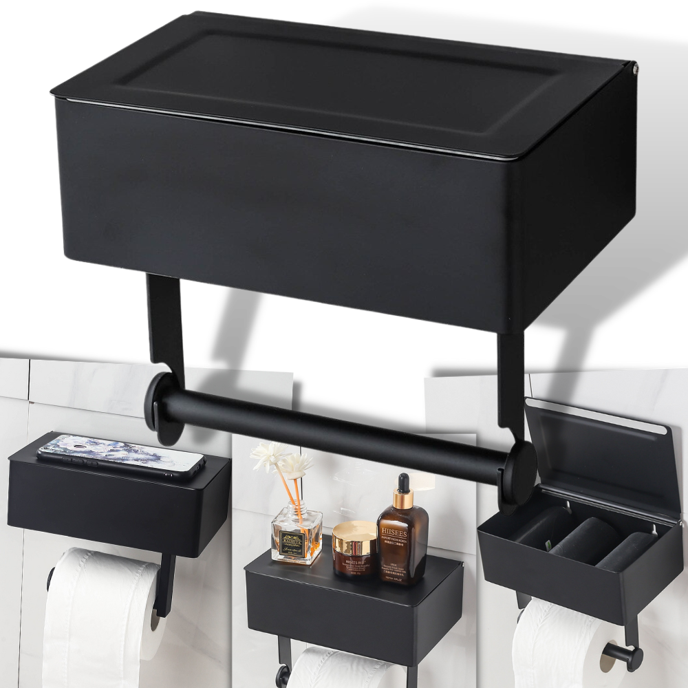 Porte-papier hygiénique et boîte à mouchoirs