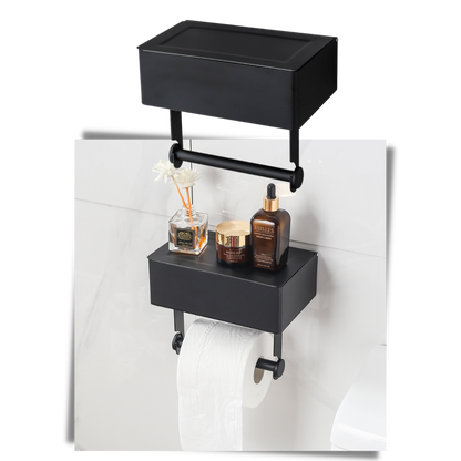 Porte-papier hygiénique et boîte à mouchoirs