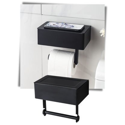 Porte-papier hygiénique et boîte à mouchoirs