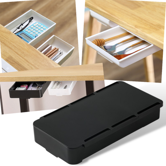 Organisateur de tiroir de bureau invisible
