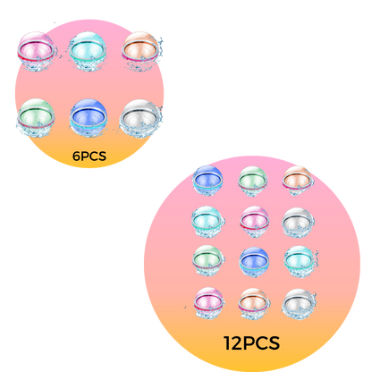 Pack de ballons d'eau réutilisables