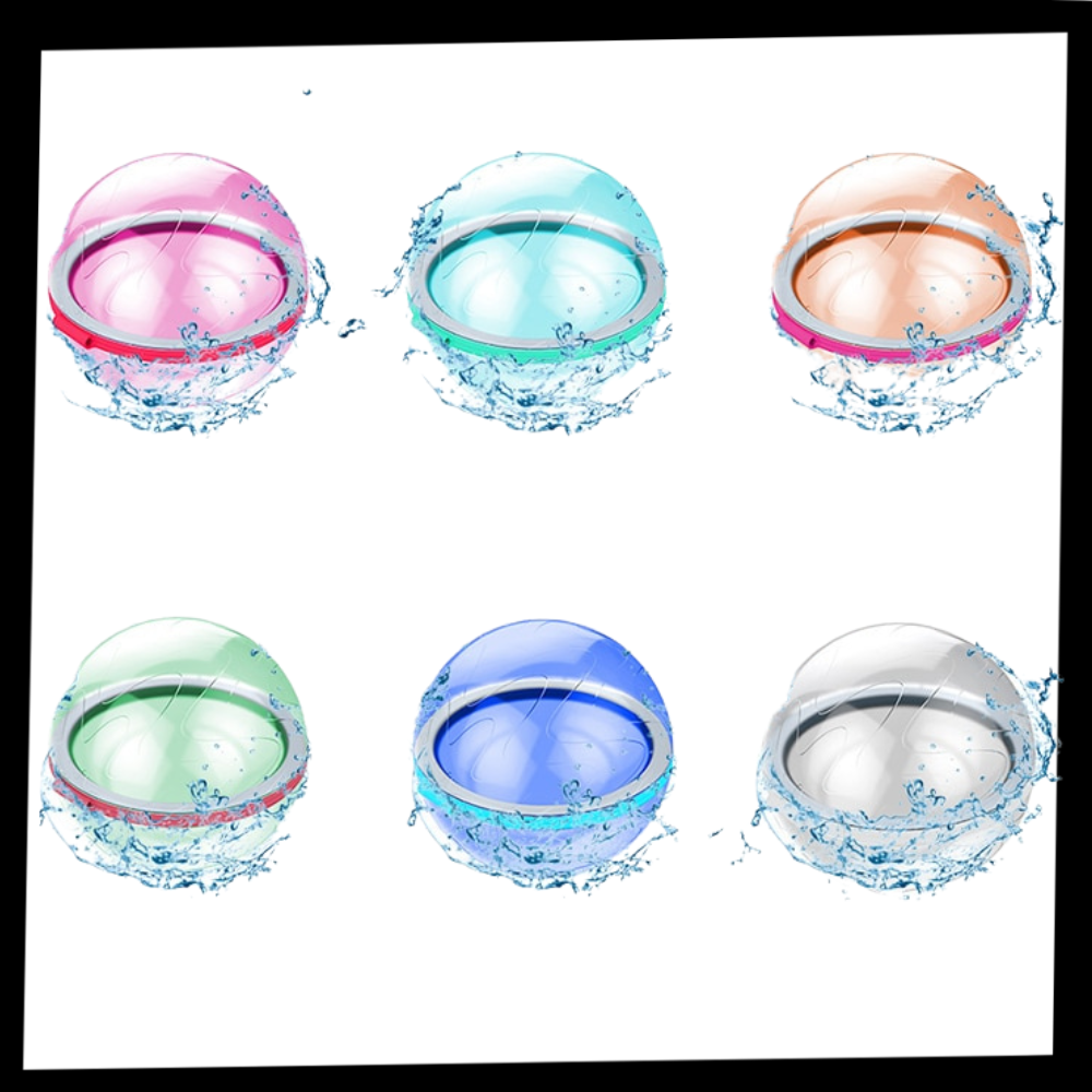 Pack de ballons d'eau réutilisables