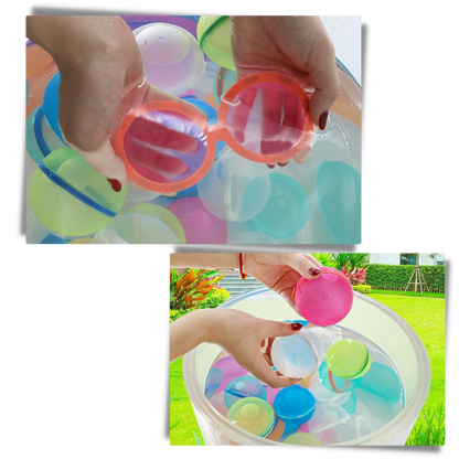 Pack de ballons d'eau réutilisables