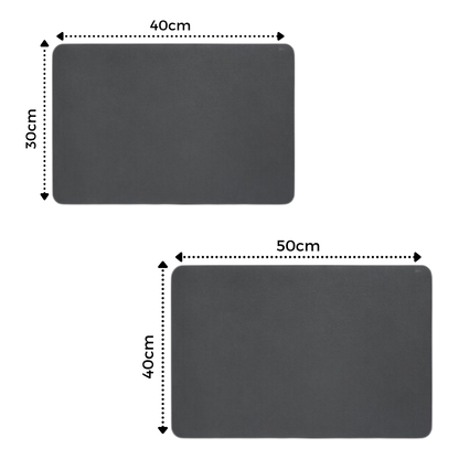 Tapis d'égouttage de cuisine