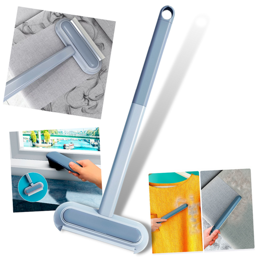 Nettoyeur de vitres manuel et éliminateur de duvets