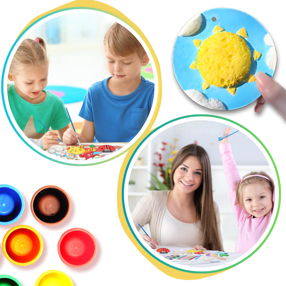 Papier à peindre en mousse 3D