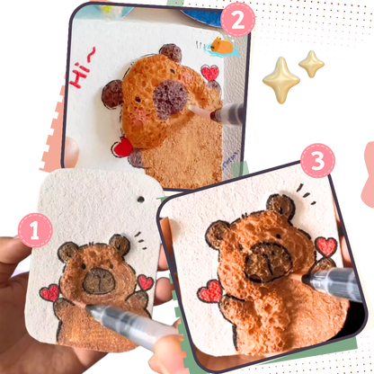 Papier à peindre en mousse 3D