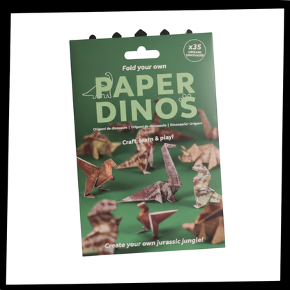 Papier origami 3D d'animaux