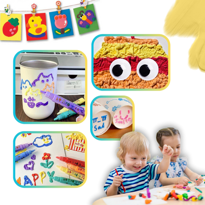 Stylo Pop Corn avec effet 3D