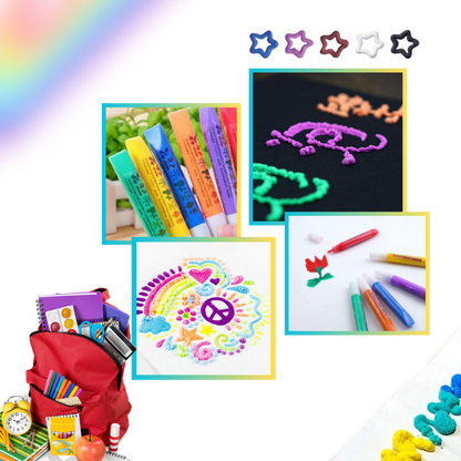 Stylo Pop Corn avec effet 3D