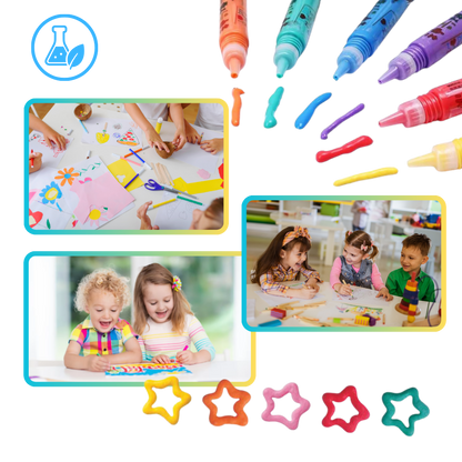 Stylo Pop Corn avec effet 3D