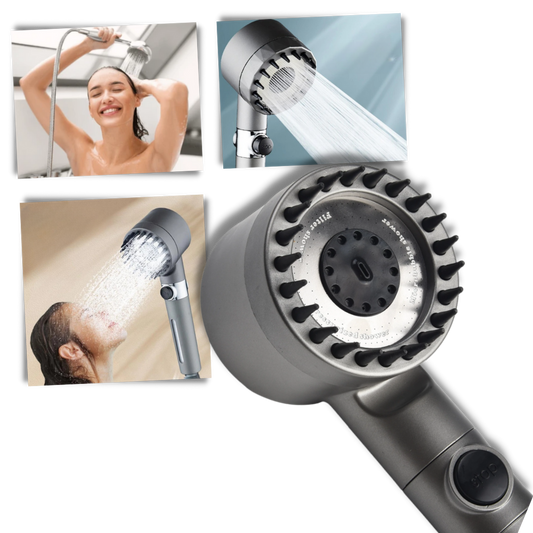 Pommeau de douche haute pression 4 en 1