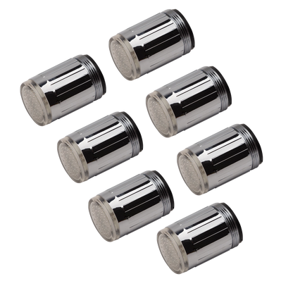 Buse de robinet avec capteur de température à couleur changeante