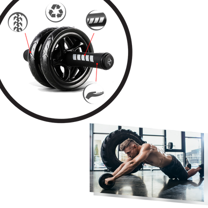 Roulette abdominale fitness