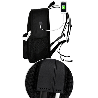 Sac à dos lumineux pour ordinateur portable