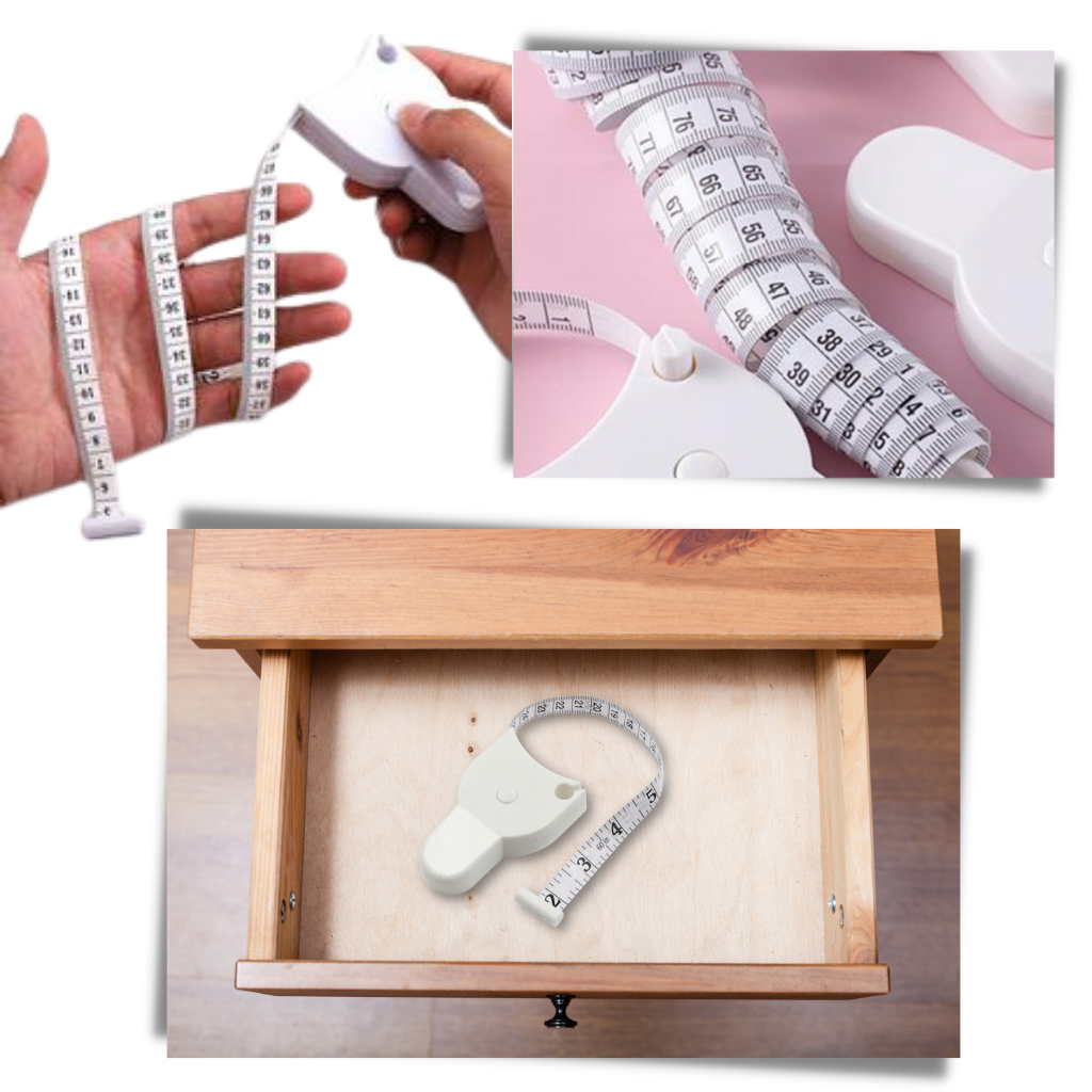 Mètre ruban automatique télescopique à auto-serrage